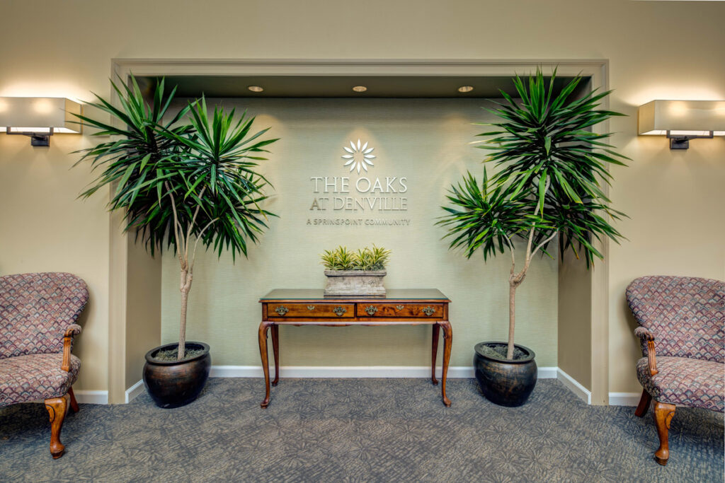 Oaks at denville signage